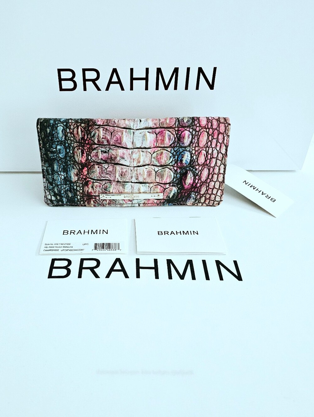 NWT Brahmin INTUITION Ady Wallet